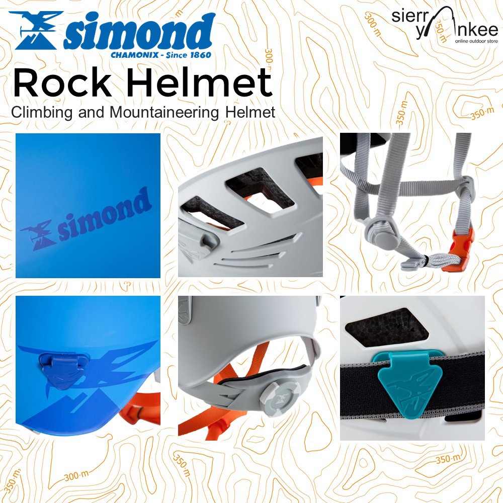 Jual HELM PANJAT SIMOND ROCK HELMET ORIGINAL STANDAR CE EN 12492 ...