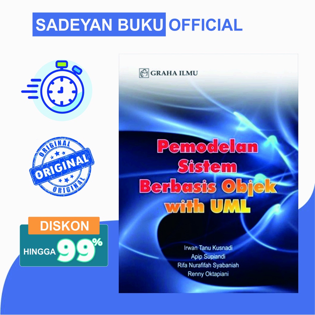 Jual Pemodelan Sistem Berbasis Objek With UML Irwan Tanu Kusnadi Dkk ...