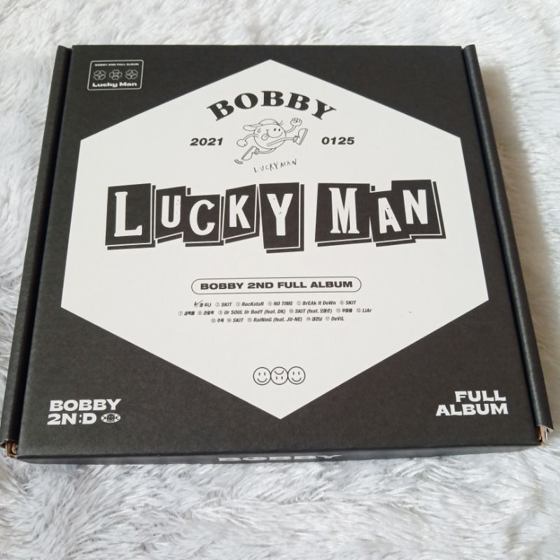 Jual Album Bobby of iKON lucky man u mad versi A | Shopee Indonesia