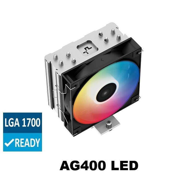 Jual CPU Cooler Deepcool AG400 LED Fixed | Shopee Indonesia