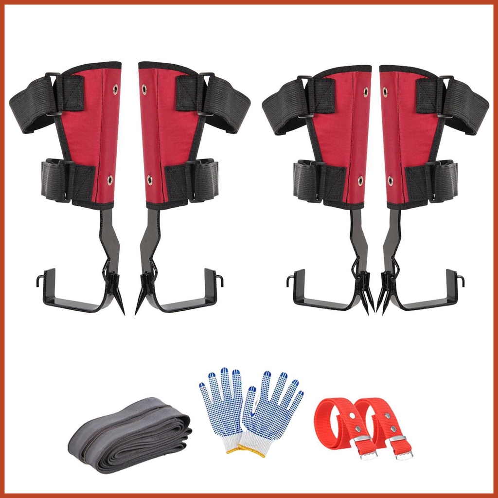 Jual Tree Climbing Gear Set Tree Spike Paku Panjat Set Paku Panjat