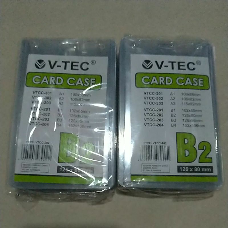 Jual (1 PACK) TOPLOADER/ CARD CASE/ ID CARD/ NAMETAG A2 B2 B3 A3 ...