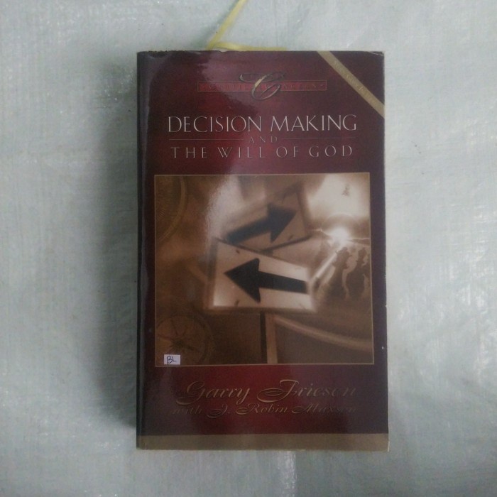 Jual BUKU DECISION MAKING AND THE WILL OF GOD | Shopee Indonesia