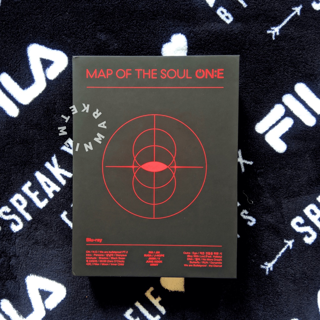 Jual Ready Stock Official Bluray Dvd Bts Maps Of The Soul Tour Mots