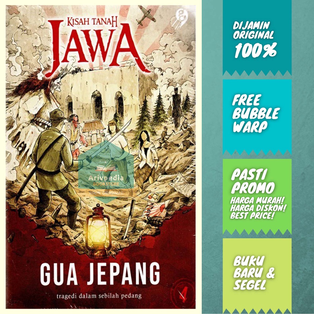 Jual Kisah Tanah Jawa : Gua Jepang (segel, ori) | Shopee Indonesia