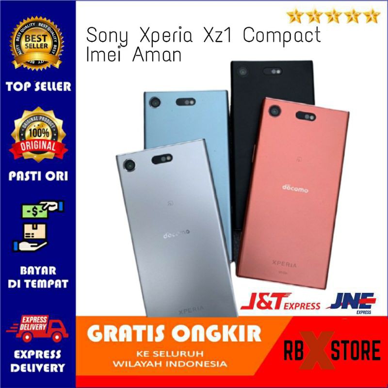 Tiroir SIM Pour Sony Xperia XZ1 Compact - Version Carte Simple Noir - Neuf Sous Emballage