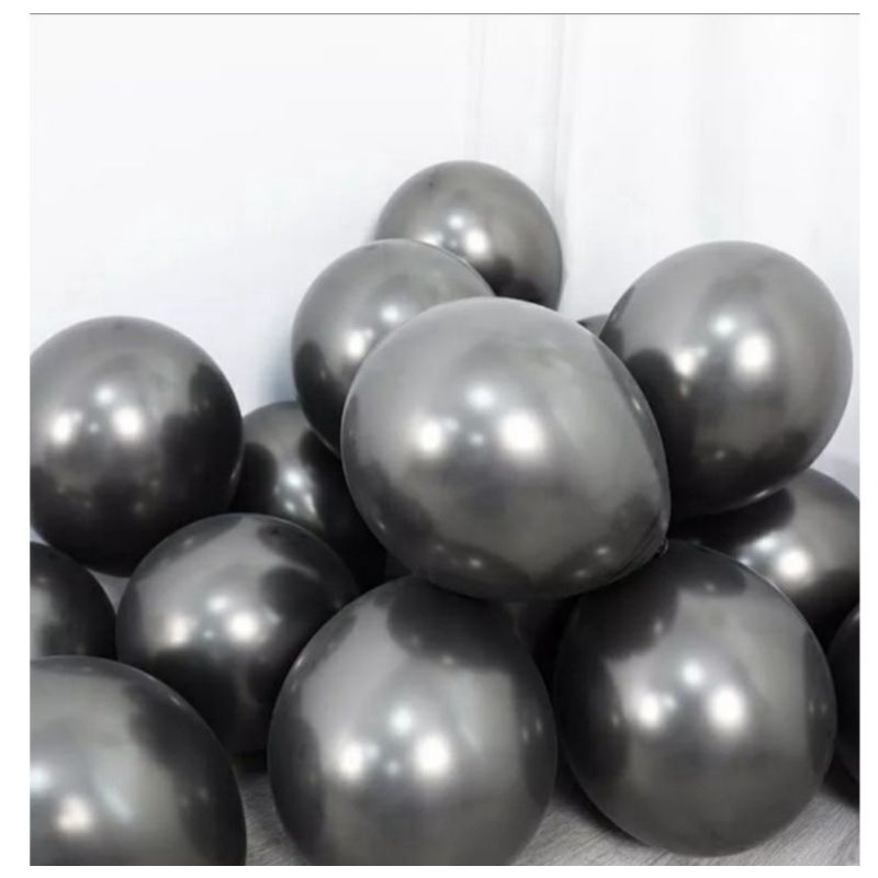 Jual Balon latex chrome 12 inch perpack isi 50pcs | Shopee Indonesia