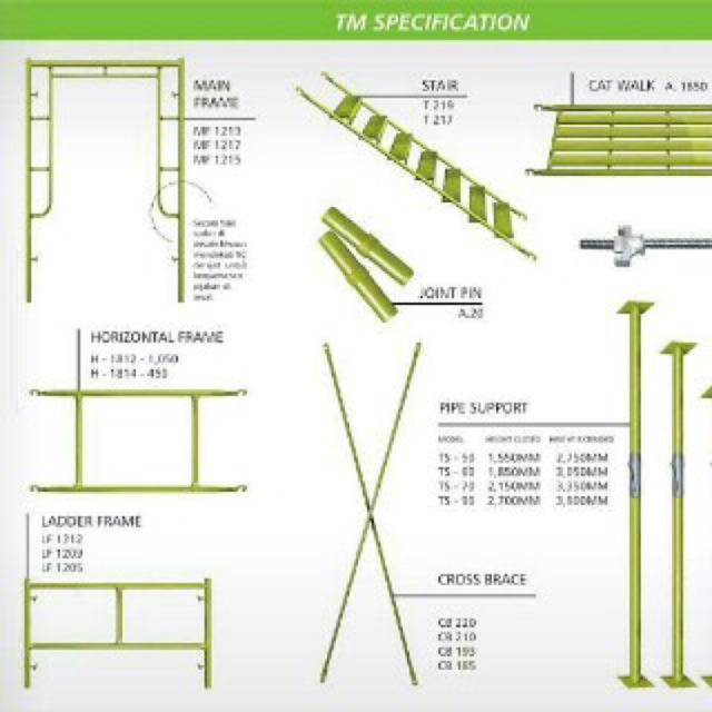 Jual Scaffolding | Shopee Indonesia