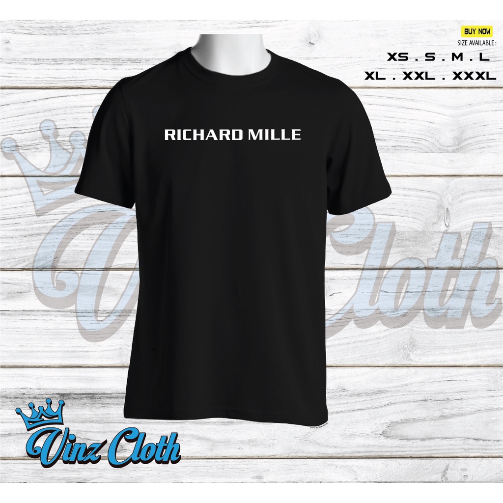 Richard mille t on sale shirt