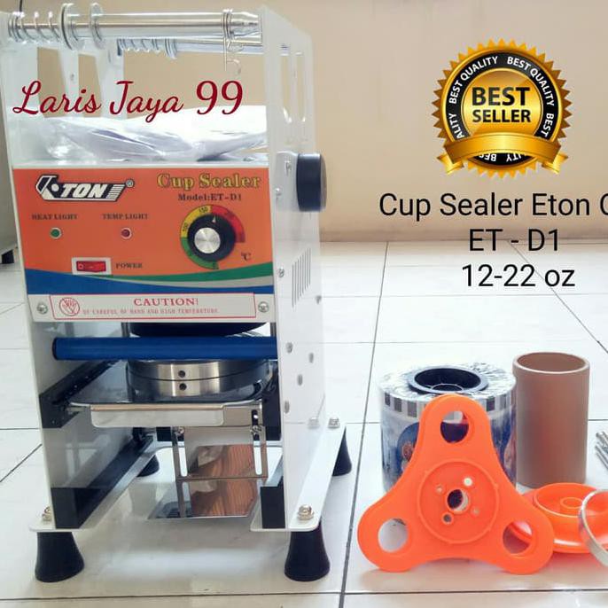 Jual Mesin Cup Sealer Eton Et D1 Gelas 12 22oz Plastik Plastik Polos Shopee Indonesia 9489