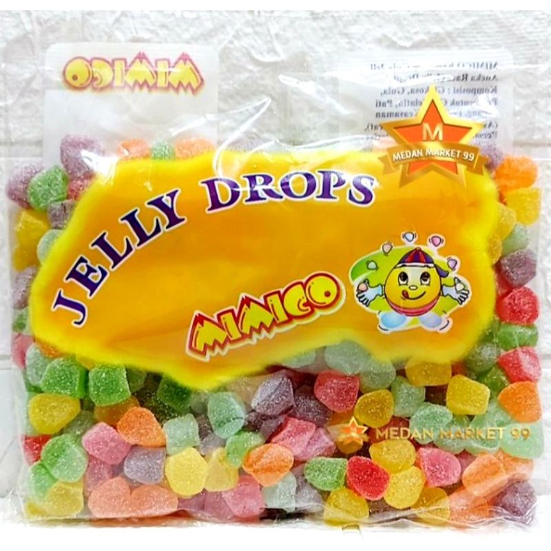 Jual PERMEN JELLY 500gram MIMICO JELLY DROPS IMPORT MALAYSIA JELLY