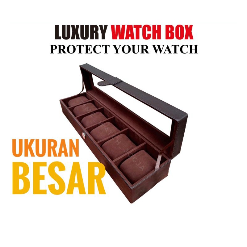 Jual Box Jam Tangan Kotak Penyimpanan Jam Organizer Untuk Sport Watch G