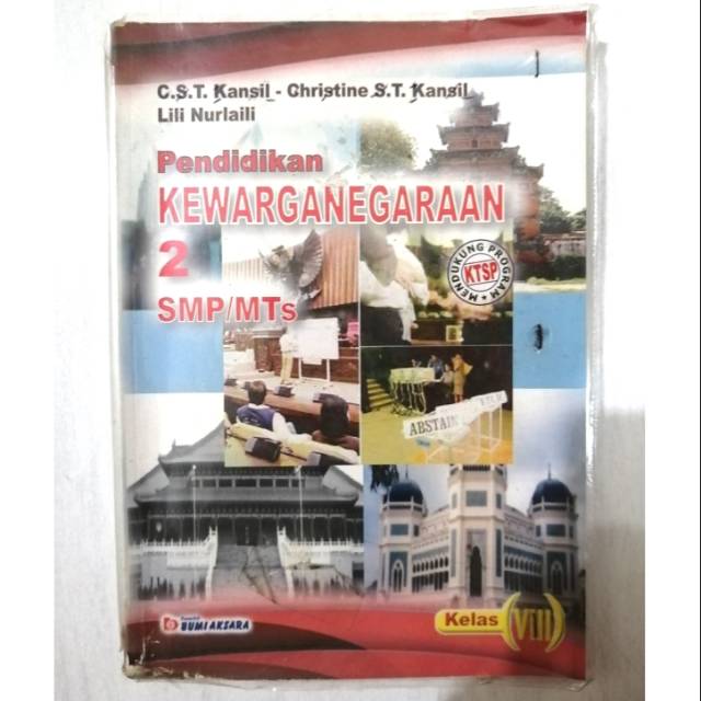 Jual Buku Pendidikan Kewarganegaraan Kelas 2 Smp | Shopee Indonesia