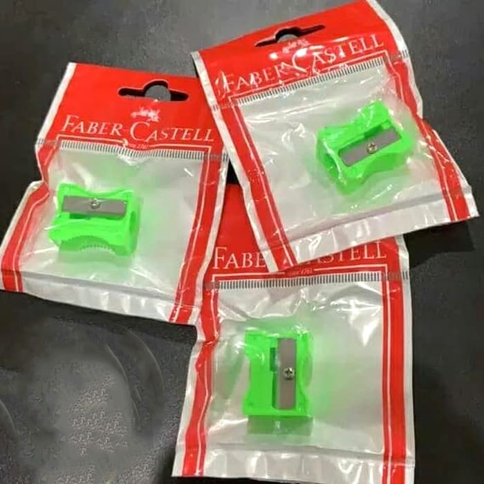 Jual Rautan Pensil Segitiga / Sharpener For Triangular Pencil Faber