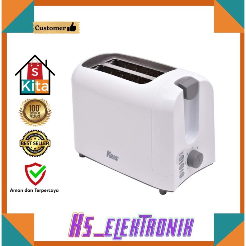 Jual Kris Pemanggang Roti 2 Slice Toaster Roti | Shopee Indonesia