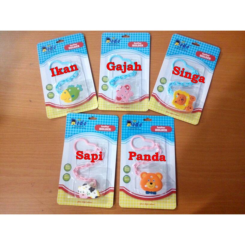 Jual Dodo Soother Holder Pacifier Rantai Gantungan Jepitan Dot Empeng