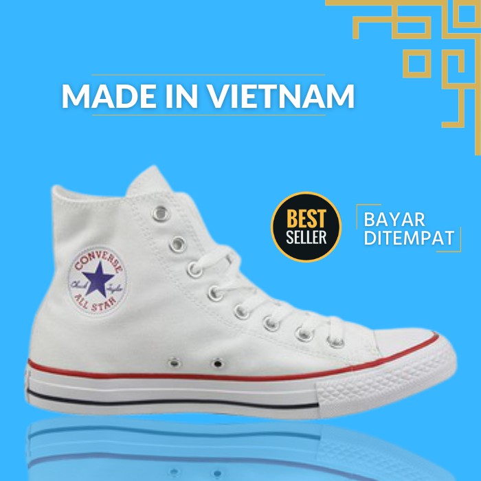Sepatu converse original putih sales