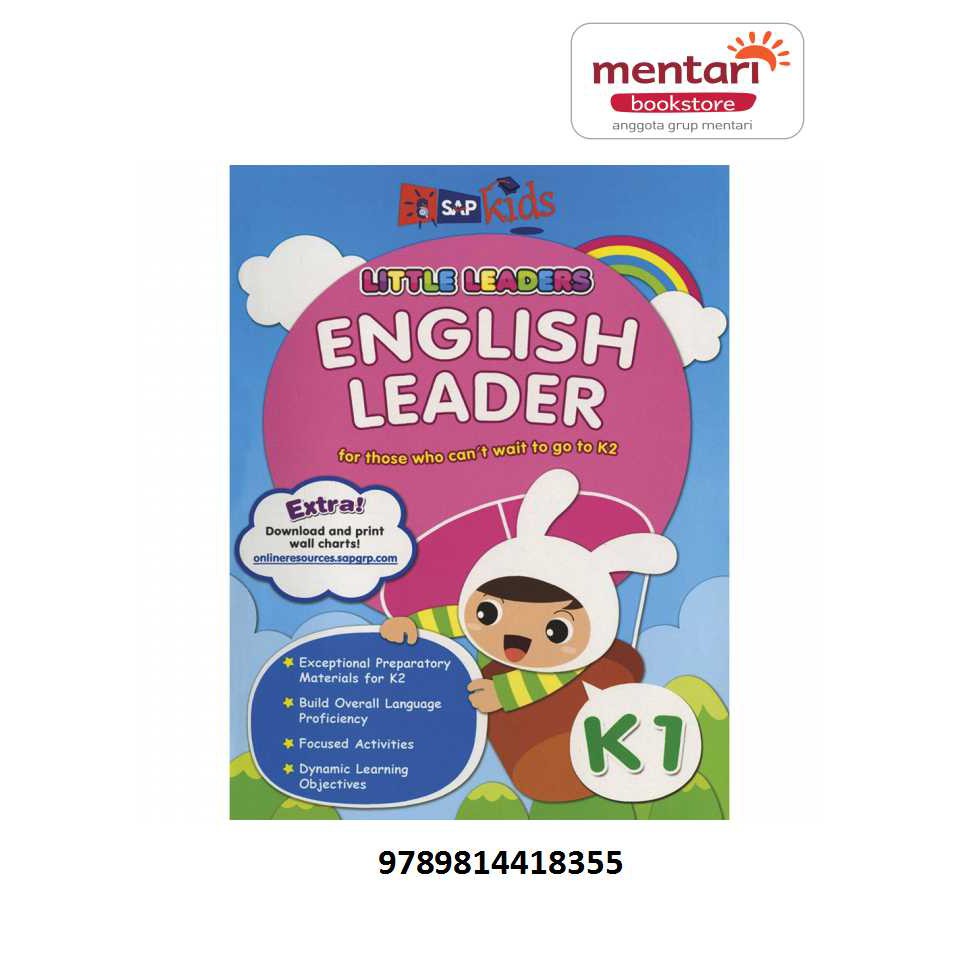 Jual English Leader K1 - Buku Latihan Bahasa Inggris Usia TK-SD Kelas 1 ...