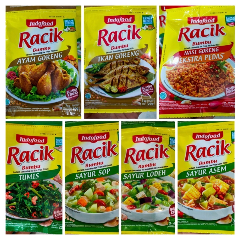 Jual Indofood bumbu racik pilihan komplit | Shopee Indonesia