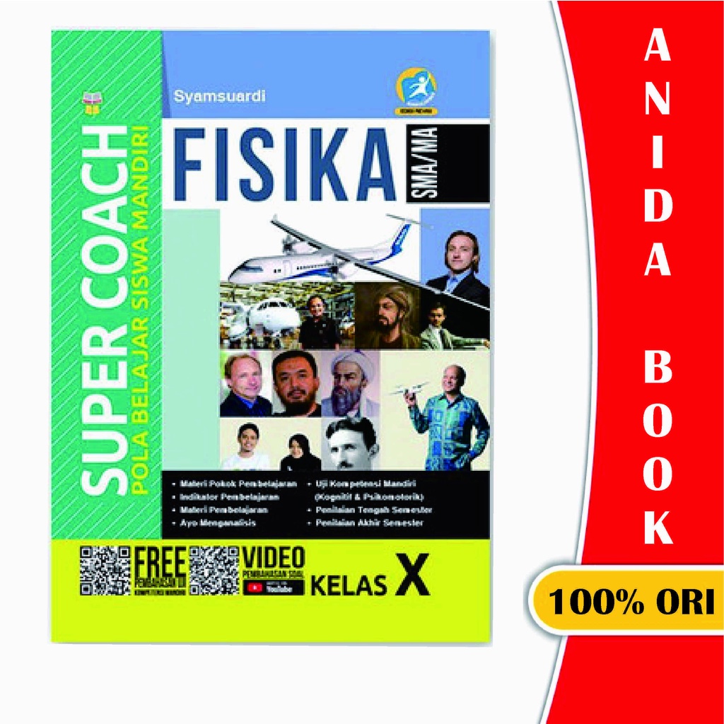 Jual Buku Super Coach Fisika Sma Ma Untuk Kelas X Yrama Widya