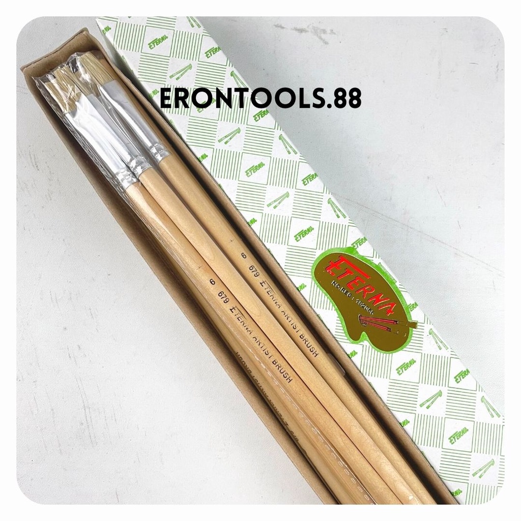Jual KUAS LUKIS ETERNA no. 6 / KUAS CAT / KUAS GAMBAR / ARTIST BRUSH ...
