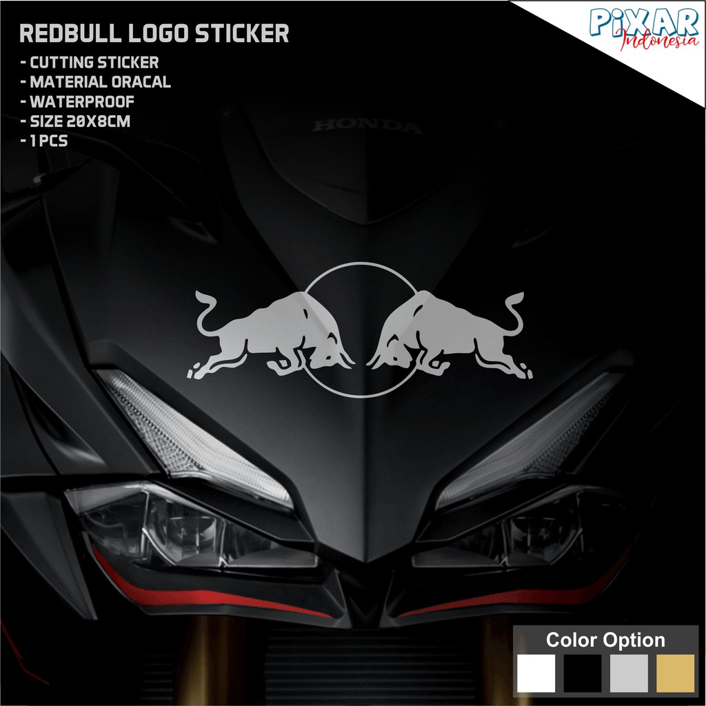 Jual STICKER CUTTING LOGO REDBULL R25 | Shopee Indonesia