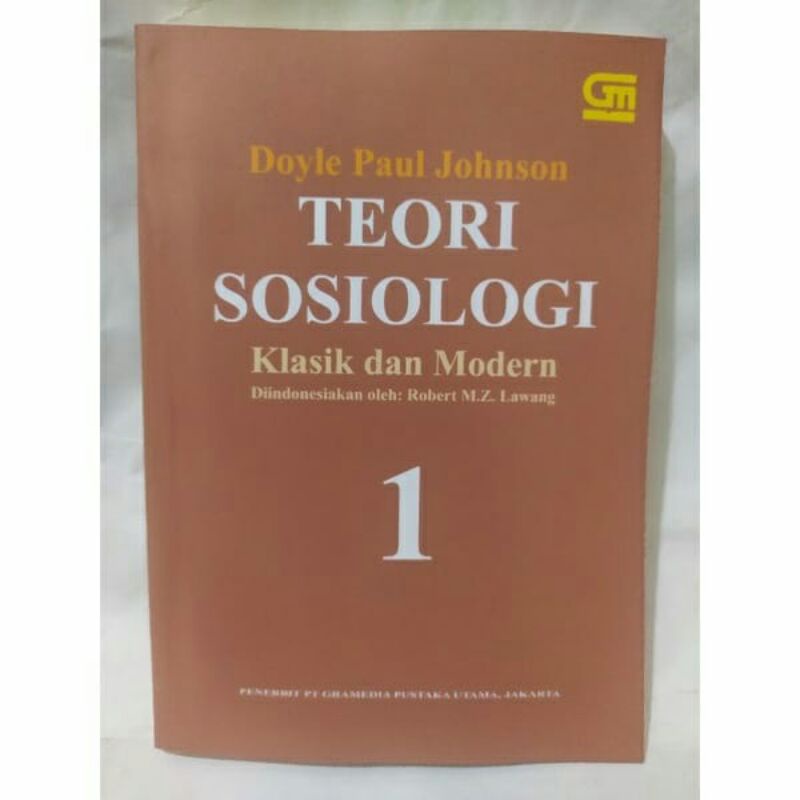 Jual Teori Sosiologi Klasik Dan Modern 1 Doyle Paul Johnson Shopee Indonesia