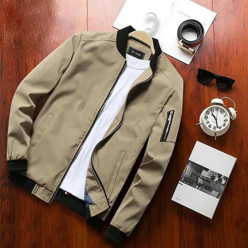 Jual Jaket Bomber Pria High Quality | Shopee Indonesia