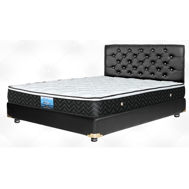 Jual Matras Kasur Springbed Bella Deluxe Spring Bed Mewah Quilting ...