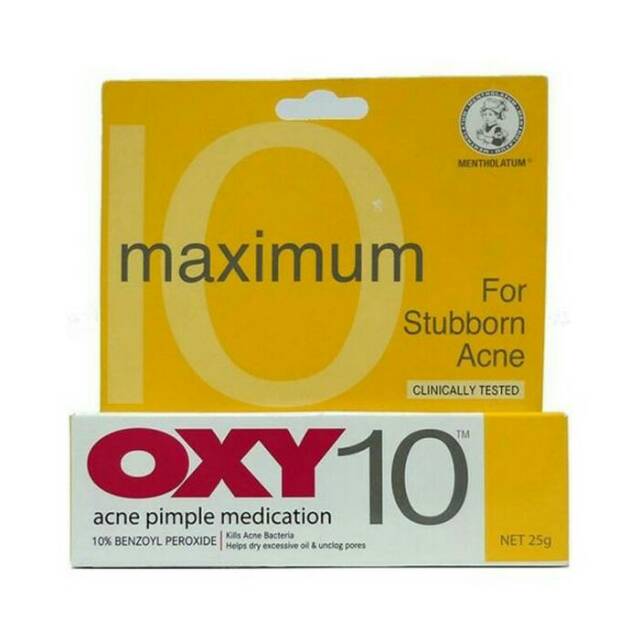 Jual Oxy 10 Acne Pimple Medication (25G) | Shopee Indonesia