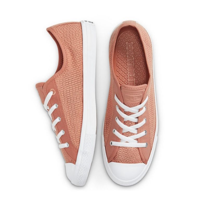 converse dainty ox rose gold