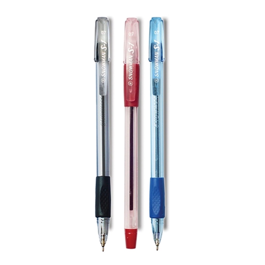 Jual [1 PCS] Pulpen Ballpoint SNOWMAN S1 S-1 Semi-Gel Pen 0.7 mm