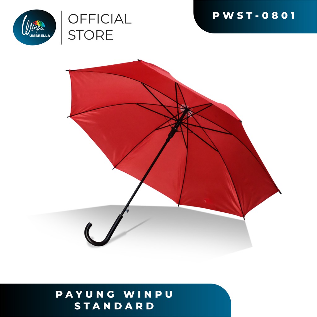 Jual WINPU Payung Standar Panjang Polos / Sablon Promosi | Shopee Indonesia
