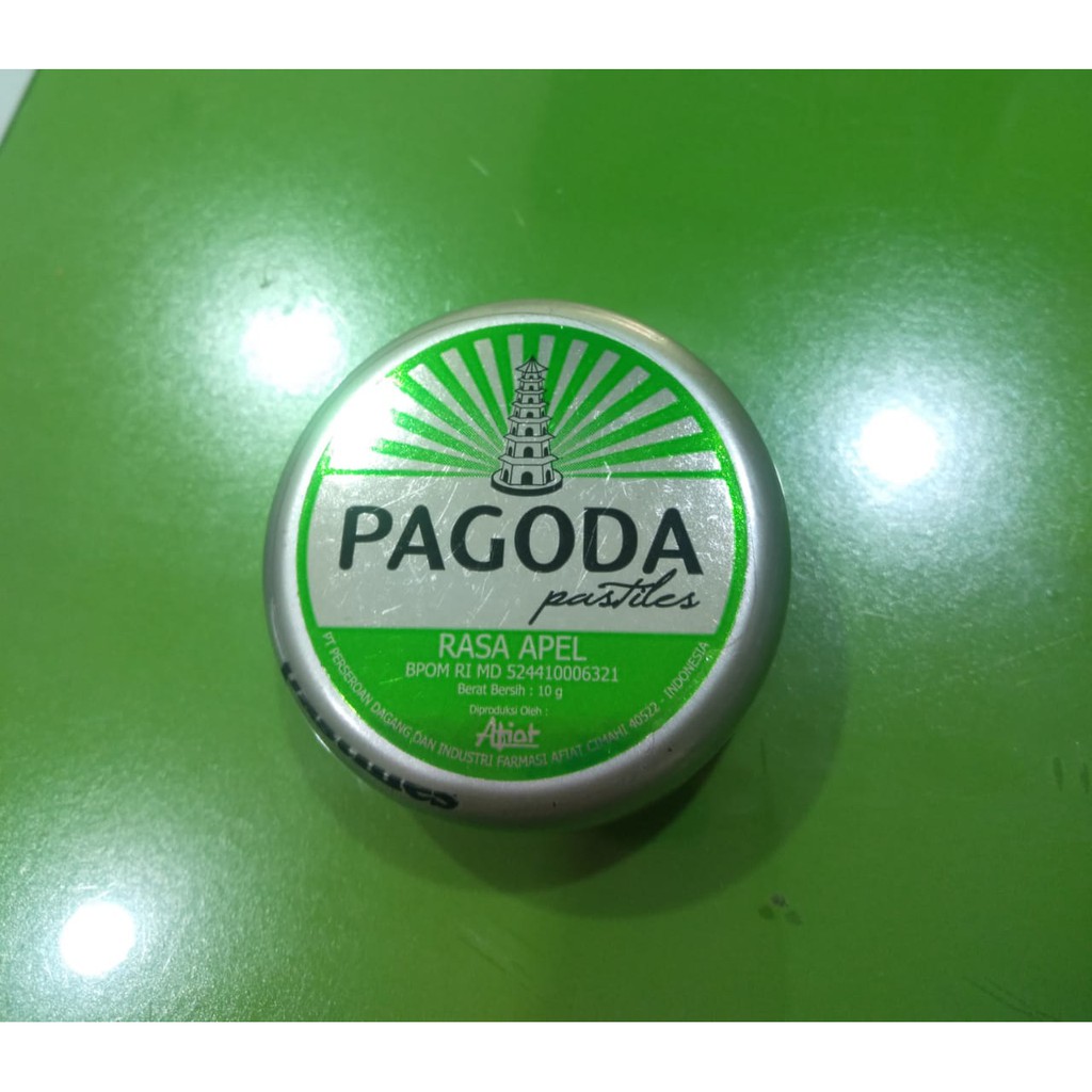 Jual Pagoda rasa Apel 10 gr - Permen Pastiles | Shopee Indonesia