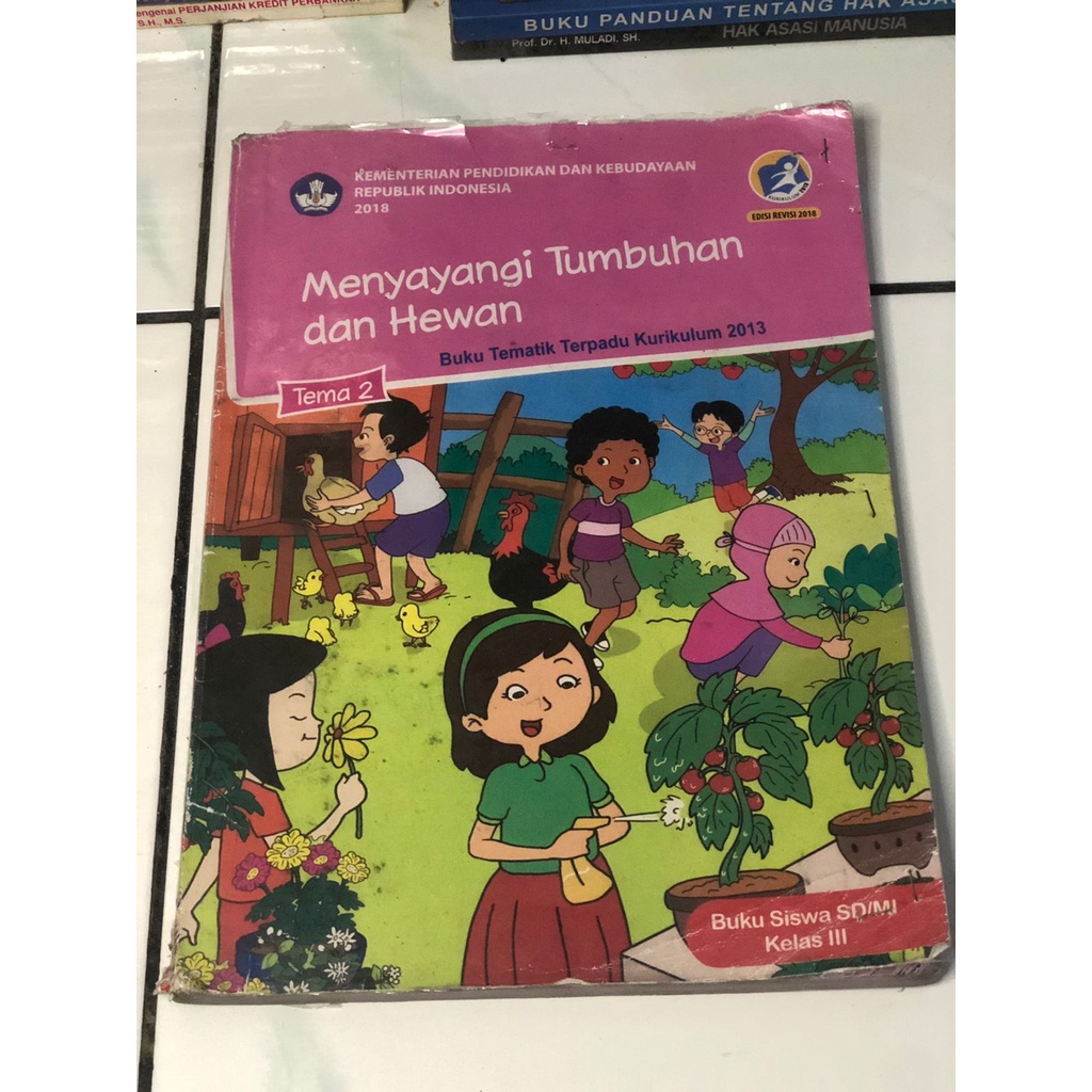 Jual Buku Tematik Terpadu Kurikulum 2013 Tema 2 Untuk Kelas 3 SD ...