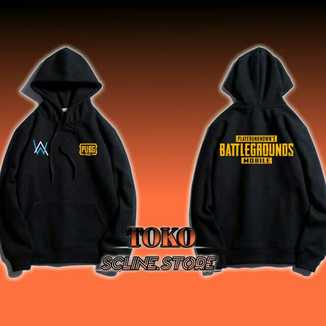 Jual Sweater Hoodie Alan Walker PUBG Mobile player unknown s Shopee Indonesia