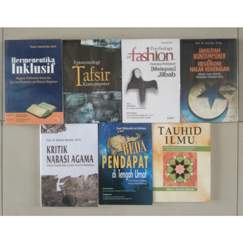 Jual Epistemologi Tafsir Kontemporer/Kritik Narasi Agama/Tauhid Ilmu ...