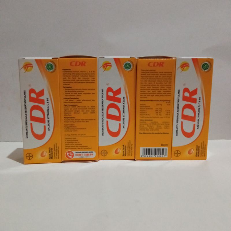 Jual CDR rasa jeruk 10 tablet | Shopee Indonesia