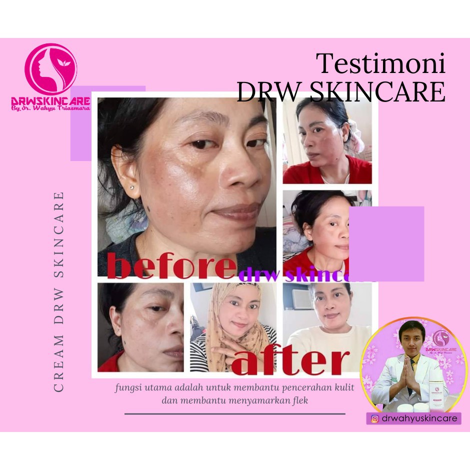 Jual PERAWATAN KULIT Cream Malam Drw Skincare / Nigth Cream Whitening ...