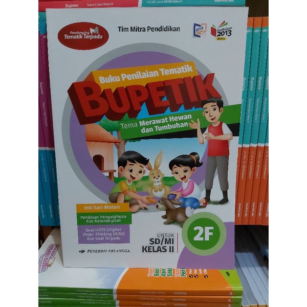 Jual BUKU BUPETIK SD Kelas 2 ( A,B,C,D,E,F,G ,H ) K13 REVISI | Shopee ...