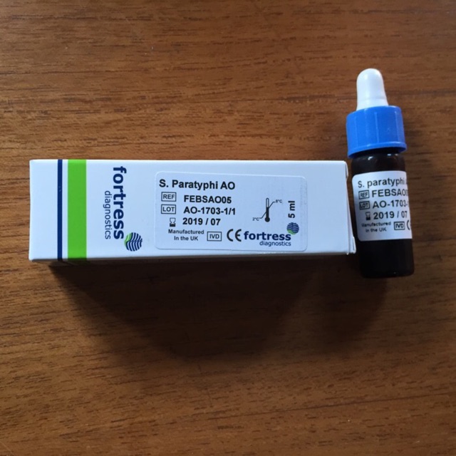 Jual widal sanmonella paratypy AO merk Fortress | Shopee Indonesia