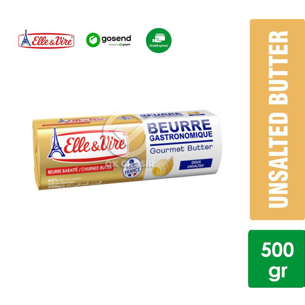 Jual Elle Vire Unsalted Butter Roll (500 gr) | Shopee Indonesia