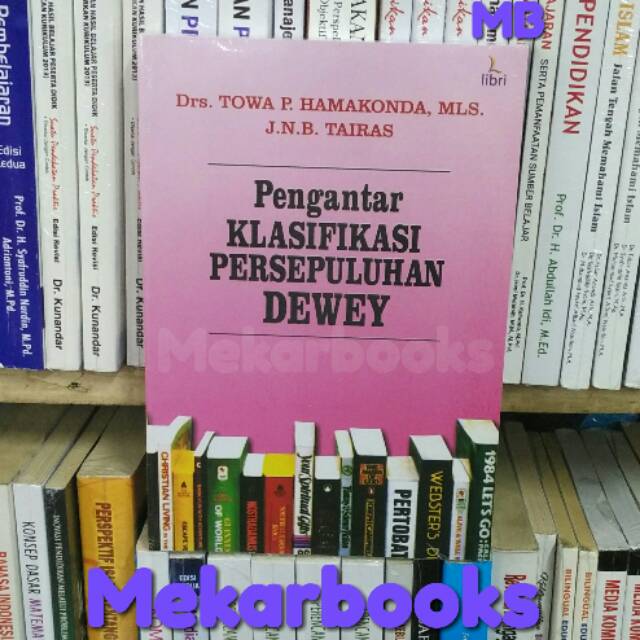 Jual Pengantar Klasifikasi Persepuluhan Dewey | Shopee Indonesia