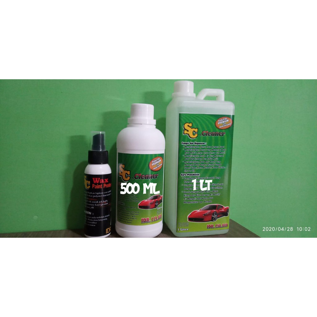 Jual SC CLEANER&WAX PAINT PROTEC Pembersih Jamur kaca mobil Pertama Di