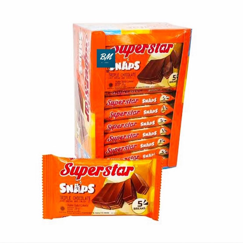 Jual SUPERSTAR SNAPS isi 12 Pcs / Superstar Snaps 5 Breaks Triple ...