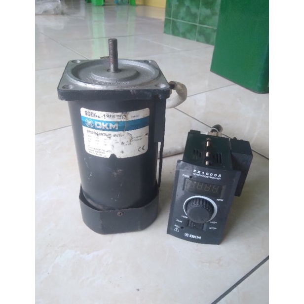 Jual Ac Motor Dkm Speed Control V W Rpm Shopee Indonesia