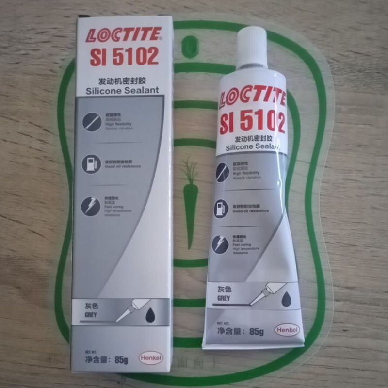 Jual LEM RTV, LEM GASKET, LEM PAKING, RTV SILICONE GREY LOCTITE ...