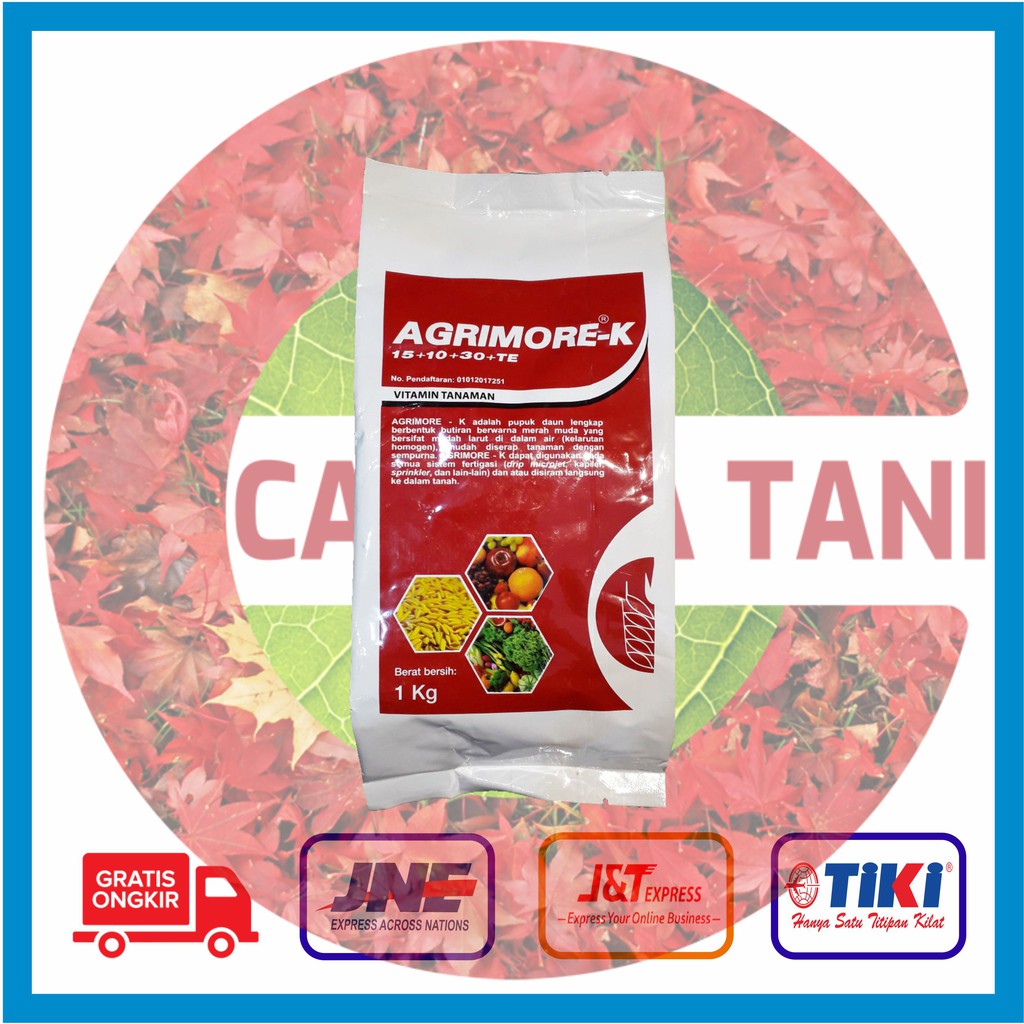 Jual Pupuk Agrimore-K 151030+TE @ 1 KG | Shopee Indonesia