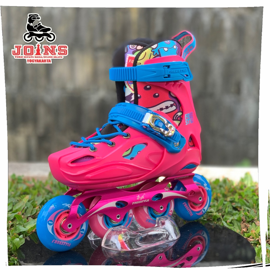 Jual SEPATU RODA FREESTYLE Z0 PINK BUKAN LYNX ATAU COUGAR | Shopee ...