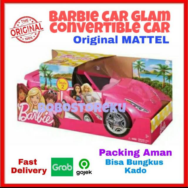 Jual BARBIE CAR GLAM - MOBIL BARBIE - ORIGINAL MATTEL | Shopee Indonesia